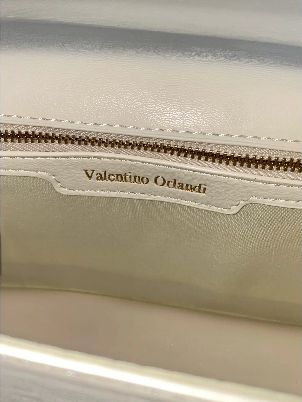 Valentino Orlandi cream quilted